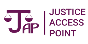 Logo of Justice Access Point, partner organization